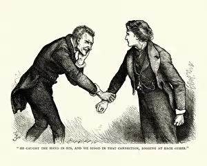 Dickens, David Copperfield, He caught the hand in his