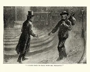 Dickens, David Copperfield, I stood face to face with Mr. Peggotty