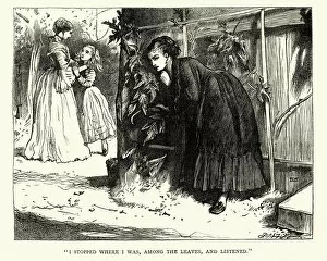Images Dated 16th December 2018: Dickens, Little Dorrit, amoung the leaves, and listened
