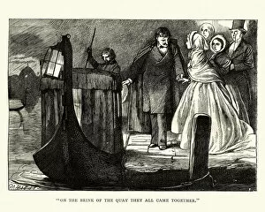 Images Dated 16th December 2018: Dickens, Little Dorrit, On the brink of the quay