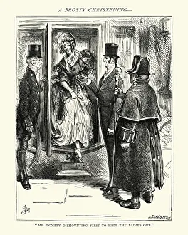 Carriage Gallery: Dickenss Dombey and Son - to help the ladies out