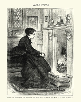 Solitude Gallery: Dickenss Hard Times - Watching The Fire