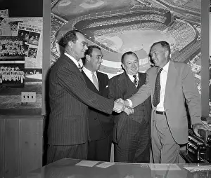 Professional Prints: Bill Dickey with New York Yankee Executives