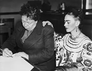 Touching Prints: Diego Rivera and Frida Kahlo Getting a Marriage License