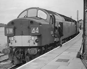 Diesel Engine of Post Office Train