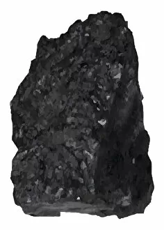 Images Dated 5th February 2009: Digital illustration of anthracite coal