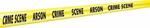 Images Dated 30th January 2009: Digital illustration of cordon at arson crime scene