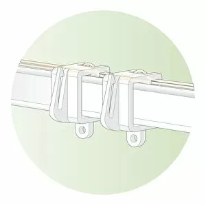 Images Dated 27th January 2009: Digital Illustration of curtain cordset