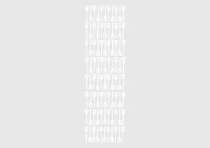 Digital illustration representing rows of spatulas