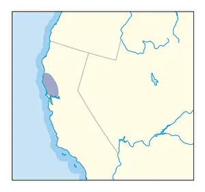 Us State Border Prints: Digital illustration of wine growing region in northern California
