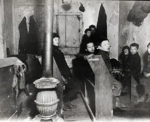 Classroom Prints: Dilapidated Schoolroom