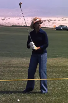 Dinah Shore Playing Golf