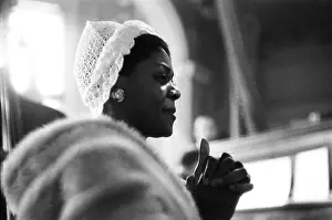 Big Band Prints: Dinah Washington Sings At A Church Service