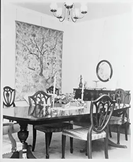 Dining Room in House Belonging to William Faulkner