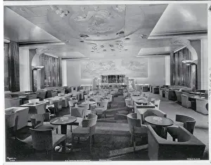 Comfortable Prints: Dining Room of SS Nieuw Amsterdam