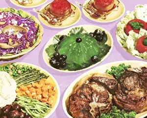 Health Food Prints: Dinner