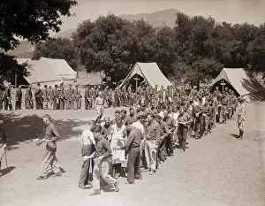 Unemployment Prints: Dinner Time at Reforestation Work Camp