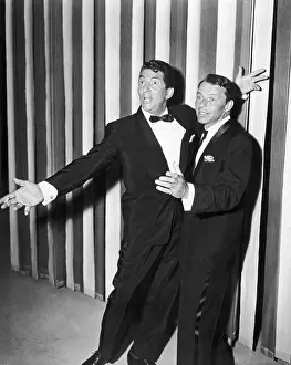 Television And Radio Prints: Dino & Frank On TV