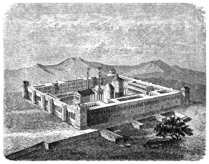 Balkans Collection: Diocletians Palace in Salona, today Solin, Croatia
