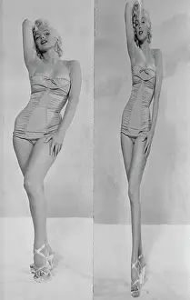 Diptych of Marilyn Monroe with Special Effect