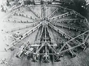 Conformity Prints: Dirigible Under Construction