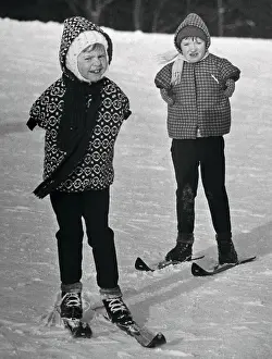 Disabled Children Skiing