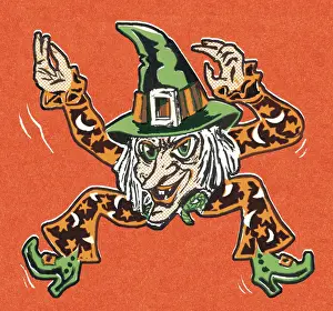 Mental Illness Prints: Disco witch