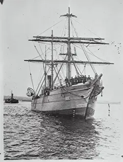 Discovery Ship Sailing Waters