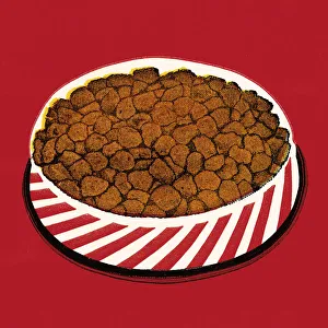 Printstock Collection: Dish of Dog Food