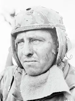 Disheveled Soldier in Europe During World War II