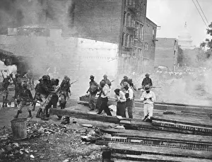 Tear Gas Prints: Dispersal Of Veterans With Tear Gas