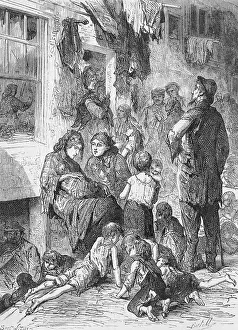 Gloomy Prints: Displaced Living Conditions