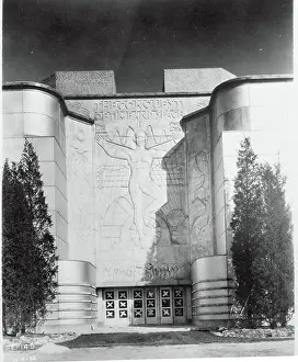 1933 Worlds Fair Prints: Display for 1933 World's Fair