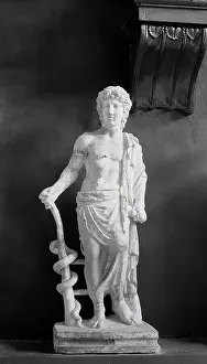 Athens Prints: Display of Apollo Statue