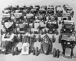 Racecar Prints: Display Of Automobiles And Hot Rods