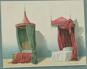 Display of Two Sixteenth Century Beds