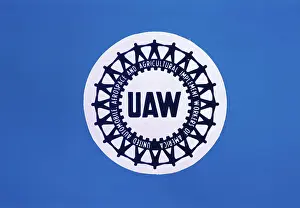 Display of UAW Symbol