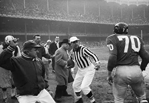 Football Team Prints: Dispute During Title Game