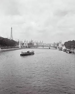 Distant View of Alexander Bridge