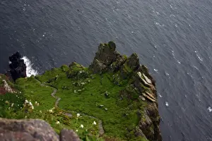 County Kerry Prints: Disused pathway on Skellig Michael