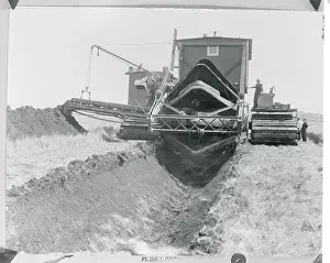 Minnesota Prints: Ditch Digging Machine