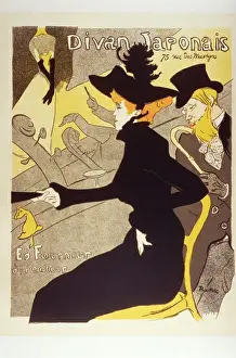 Henri De Toulouse Lautrec Prints: Divan Japonais