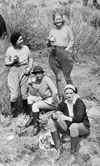 Reno Prints: Divorcees Attending a Picnic Party