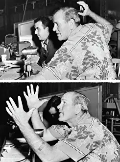 Sequence Prints: Dizzy Dean Gestures As If Throwing Ball