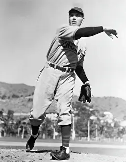 Pitching Prints: Dizzy Dean Pitching At Spring Training