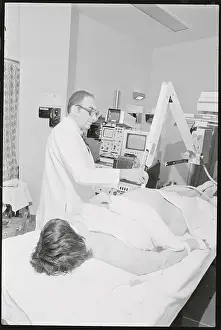 Doctor Demonstrating B-Scan