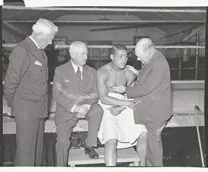 Doctor Examining Joe Louis