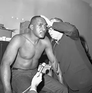 Doctor Examining Sonny Liston