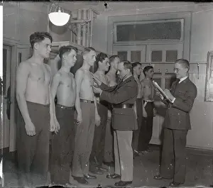 Doctor Examining West Point Candidates
