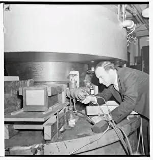 Doctor John Dunning Working with Mechanism